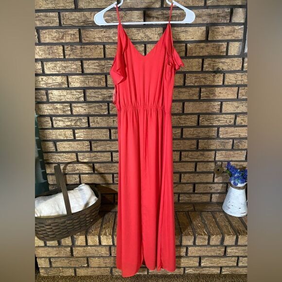 Banana republic‎ coral strap dress - Picture 3 of 5